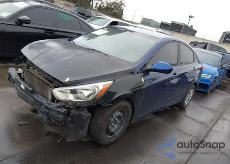 2017 Hyundai Accent Se из США, поврежденный, VIN KMHCT4AE4HU332531